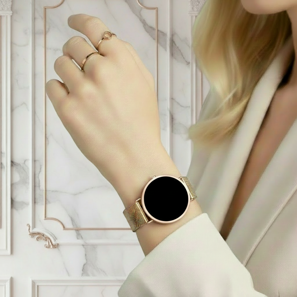 Montre connectée Femme - Élégance & Technologie